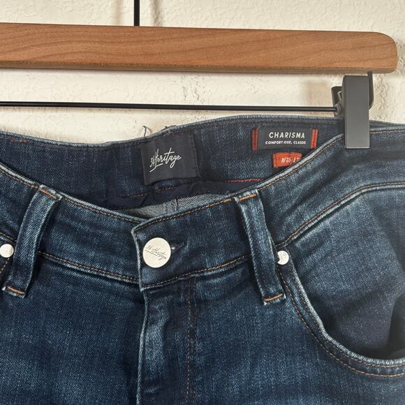 34 Heritage Men's Charisma Comfort Rise Classic Jeans 35 x 32 - Picture 3 of 4